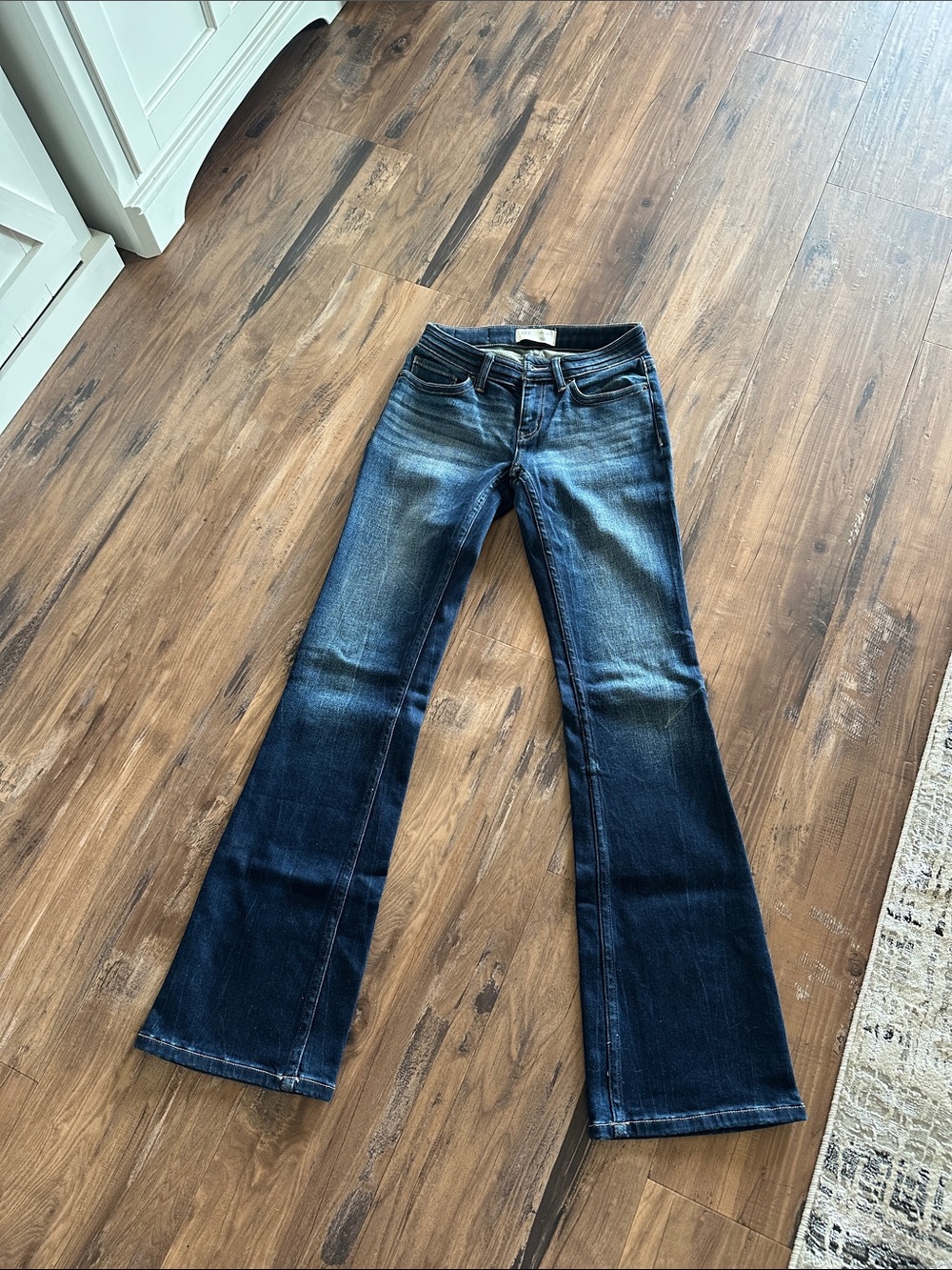 BKE Women's Dark Wash Flare Jeans